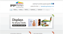 Desktop Screenshot of gogodisplays.com